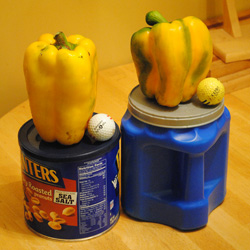 Giant Gardening - Steven DeRycke Sweet Peppers